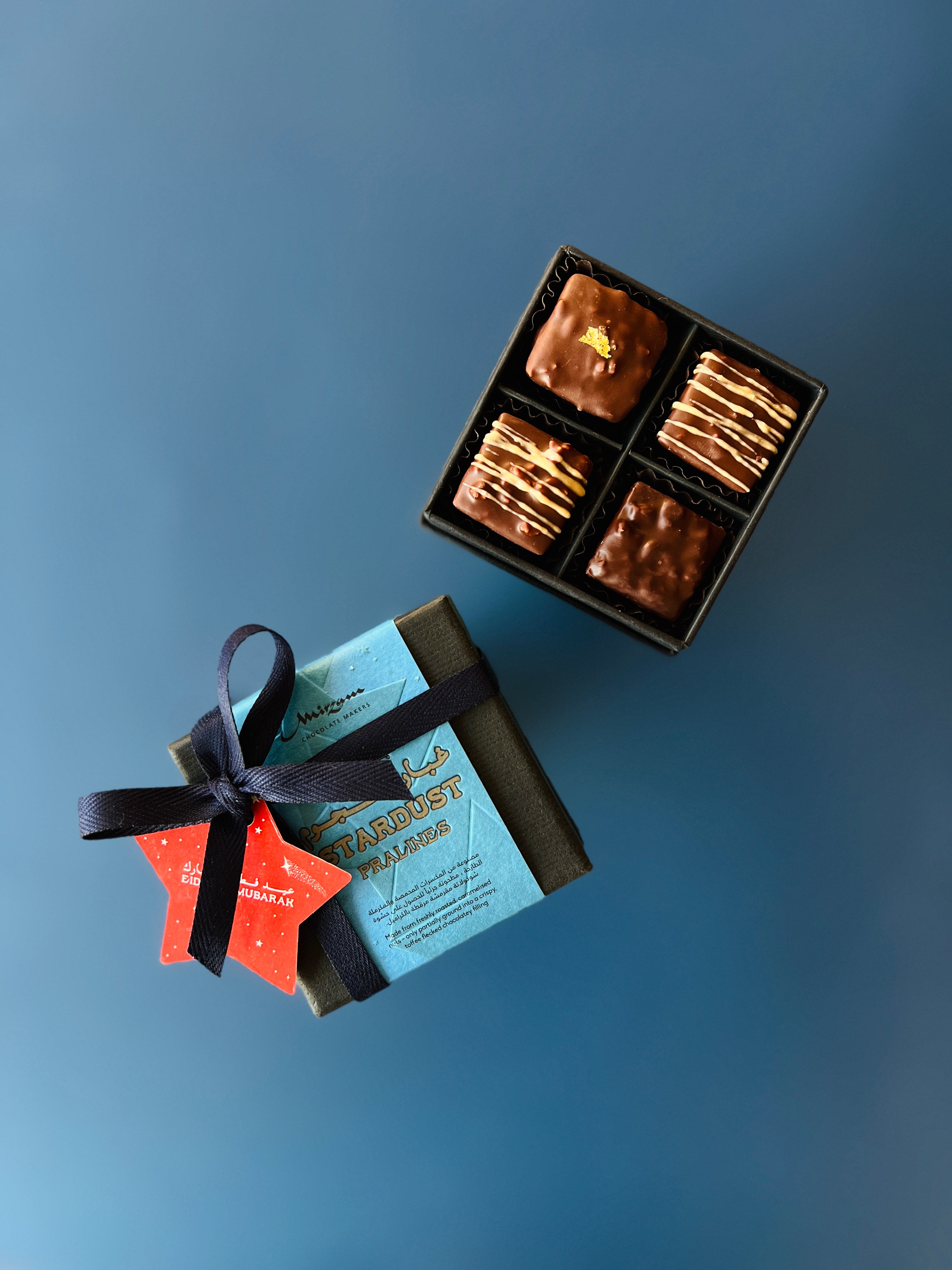 Stardust Pralines Box of 4