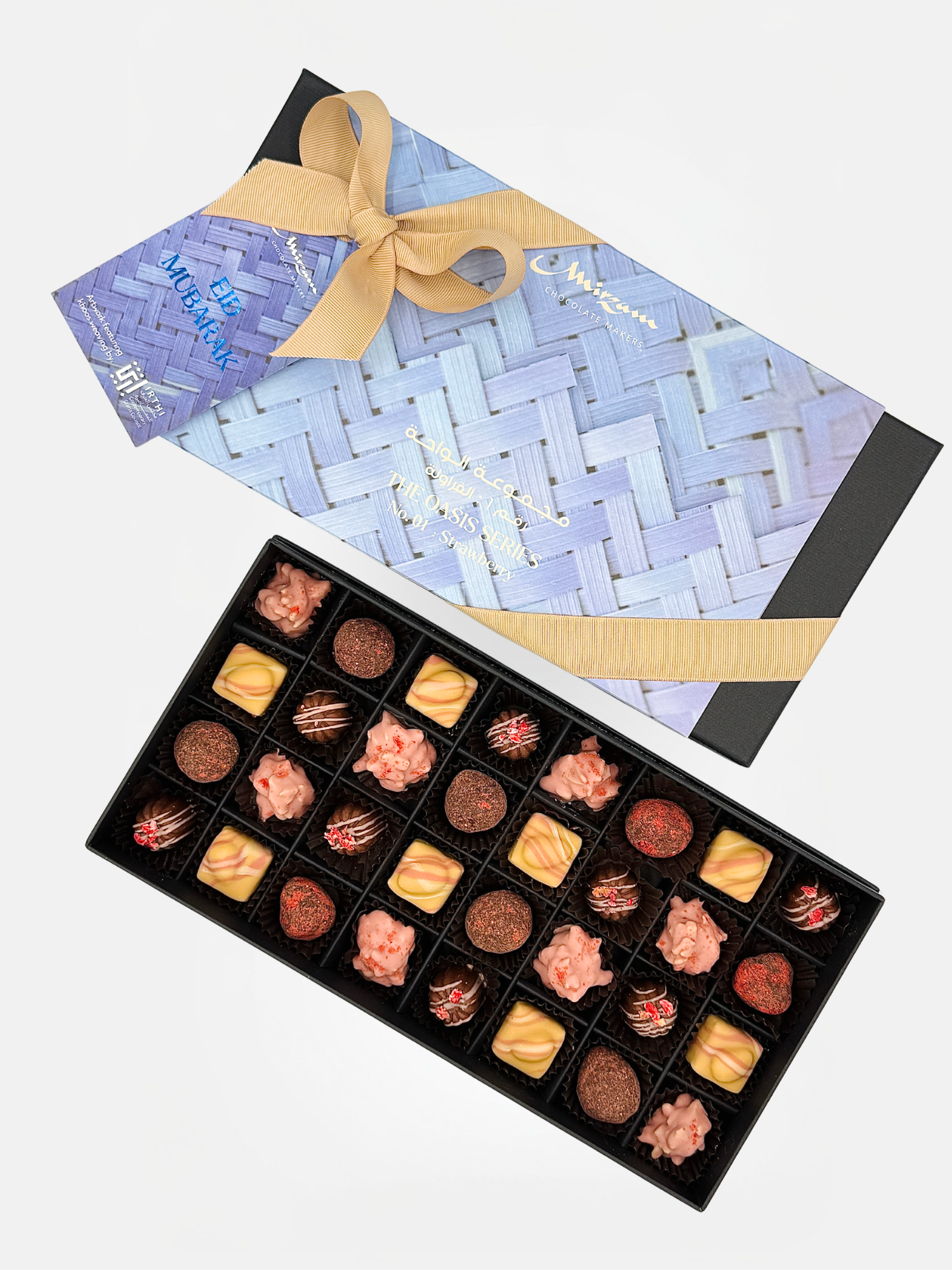 The Oasis Series No. 01 Strawberry Truffles - Box of 32