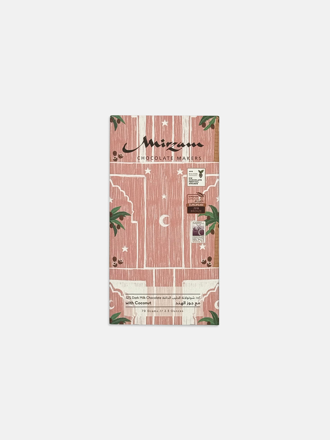 52% Dark Milk Chocolate with Coconut