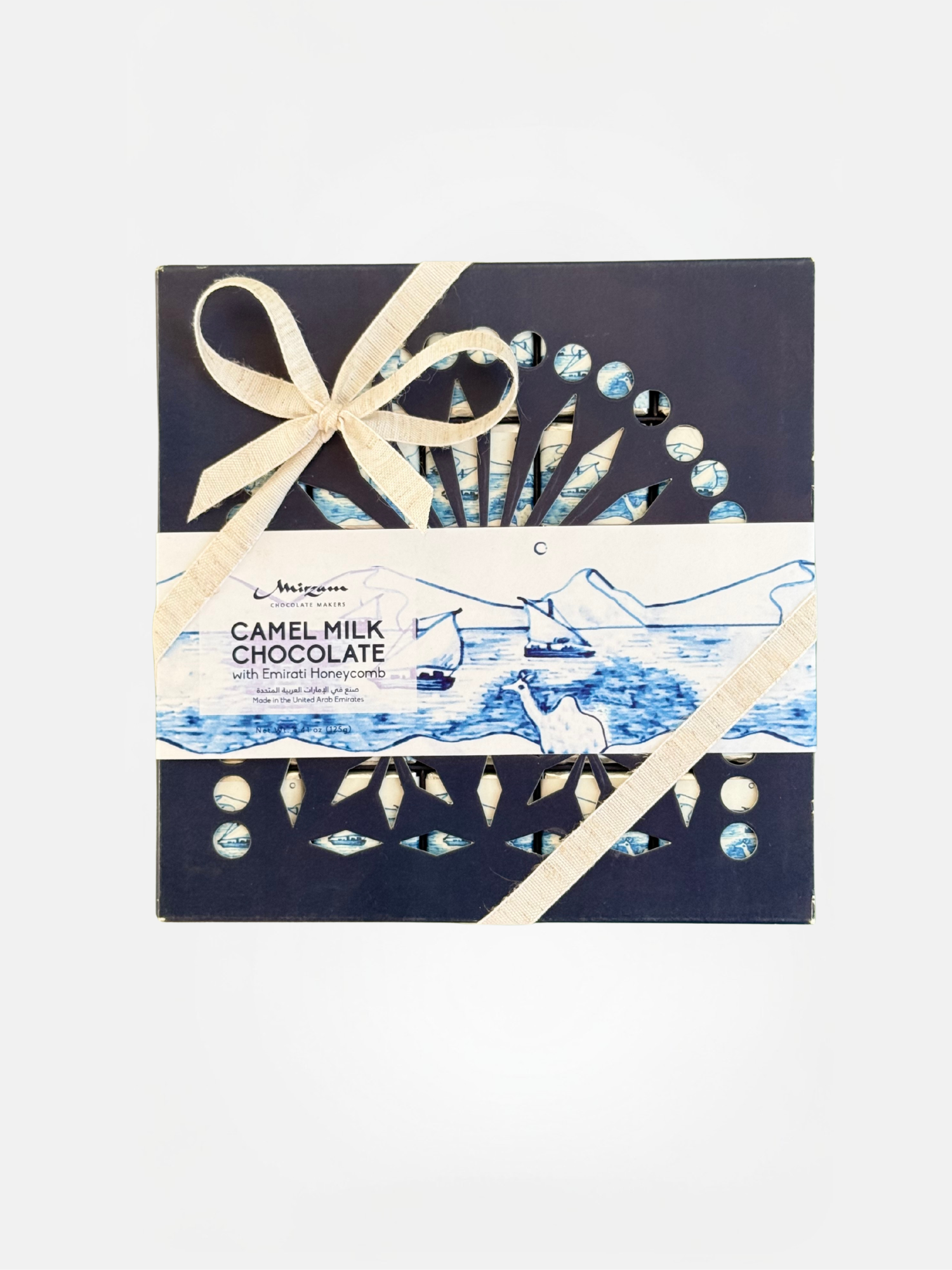 52% Camel Milk Chocolate &amp; Emirati Honeycomb: Box of 25 Bites