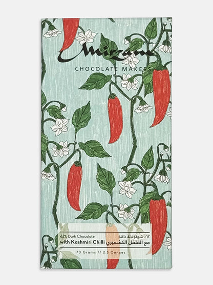 62% Dark Chocolate with Kashmiri Chilli