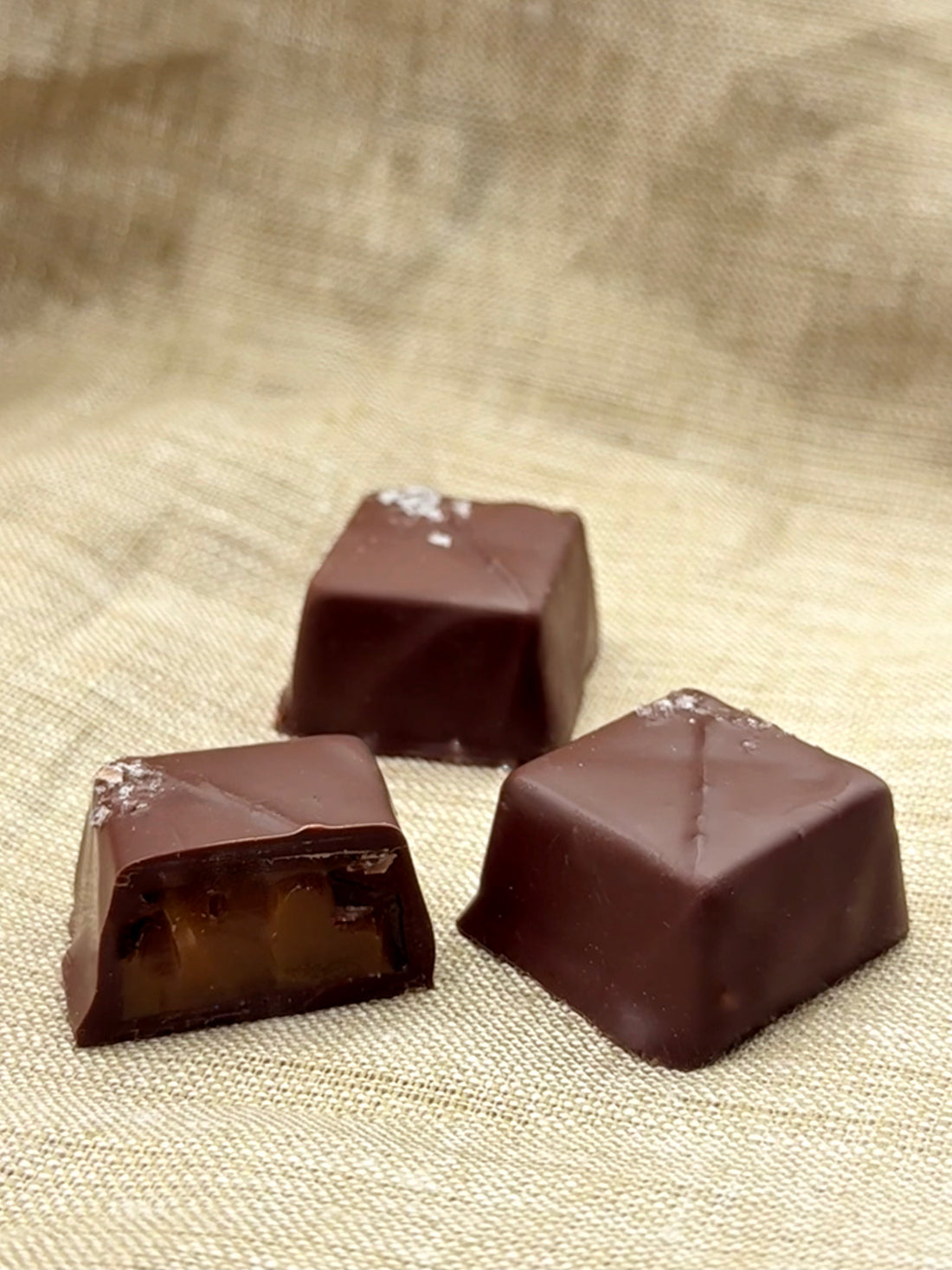 Sea Salt Caramels Gift Box of 9