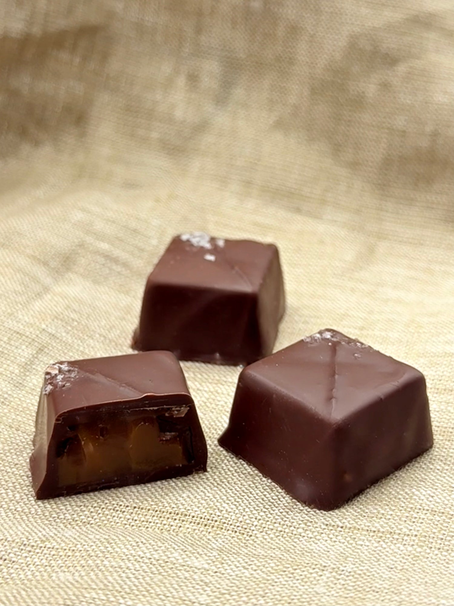 Sea Salt Caramels Gift Box of 9