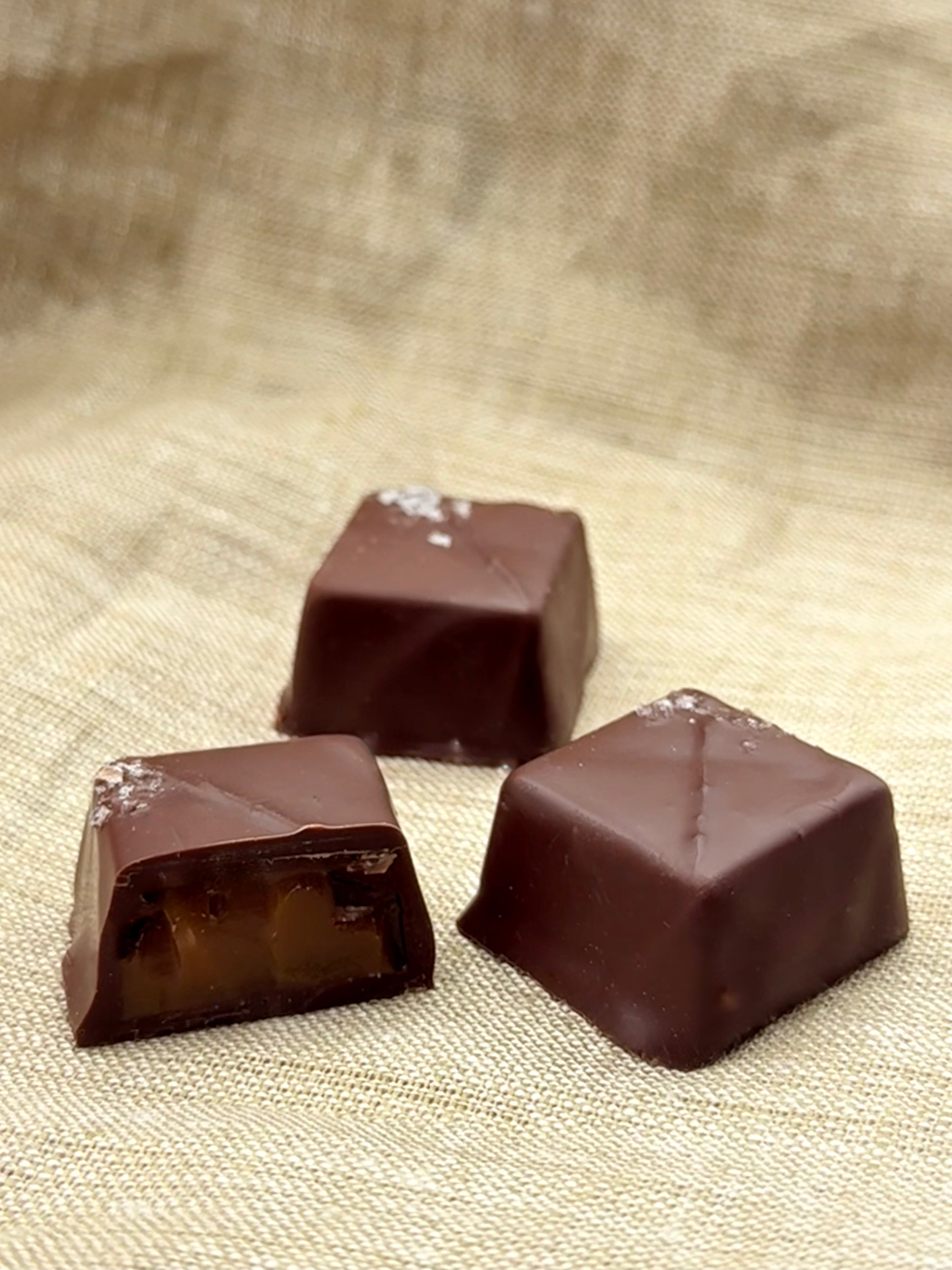 Sea Salt Caramels Gift Box of 9