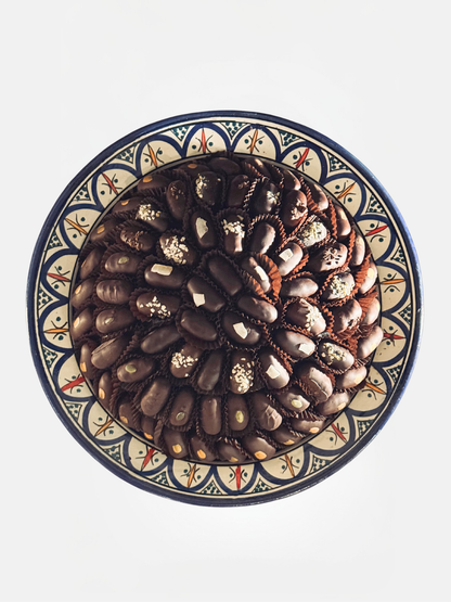 Dark Chocolate Dates Safeefa Tray