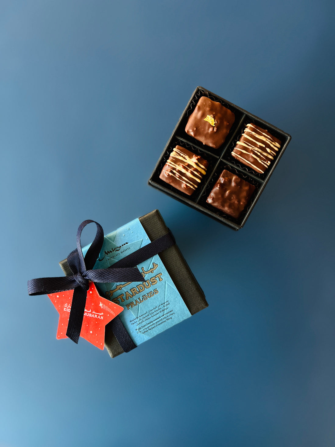 Stardust Pralines Box of 4