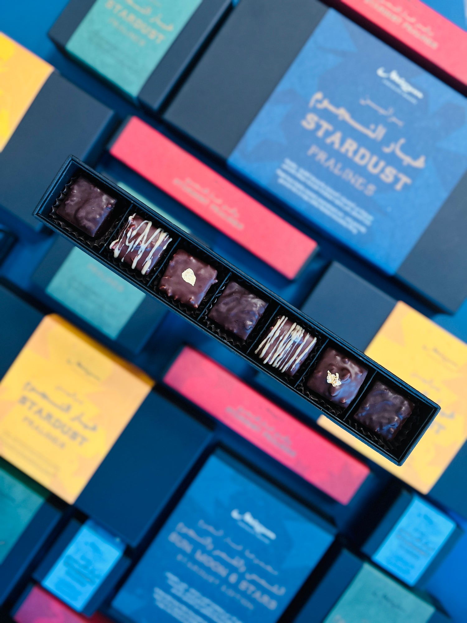 Stardust Pralines Box of 9