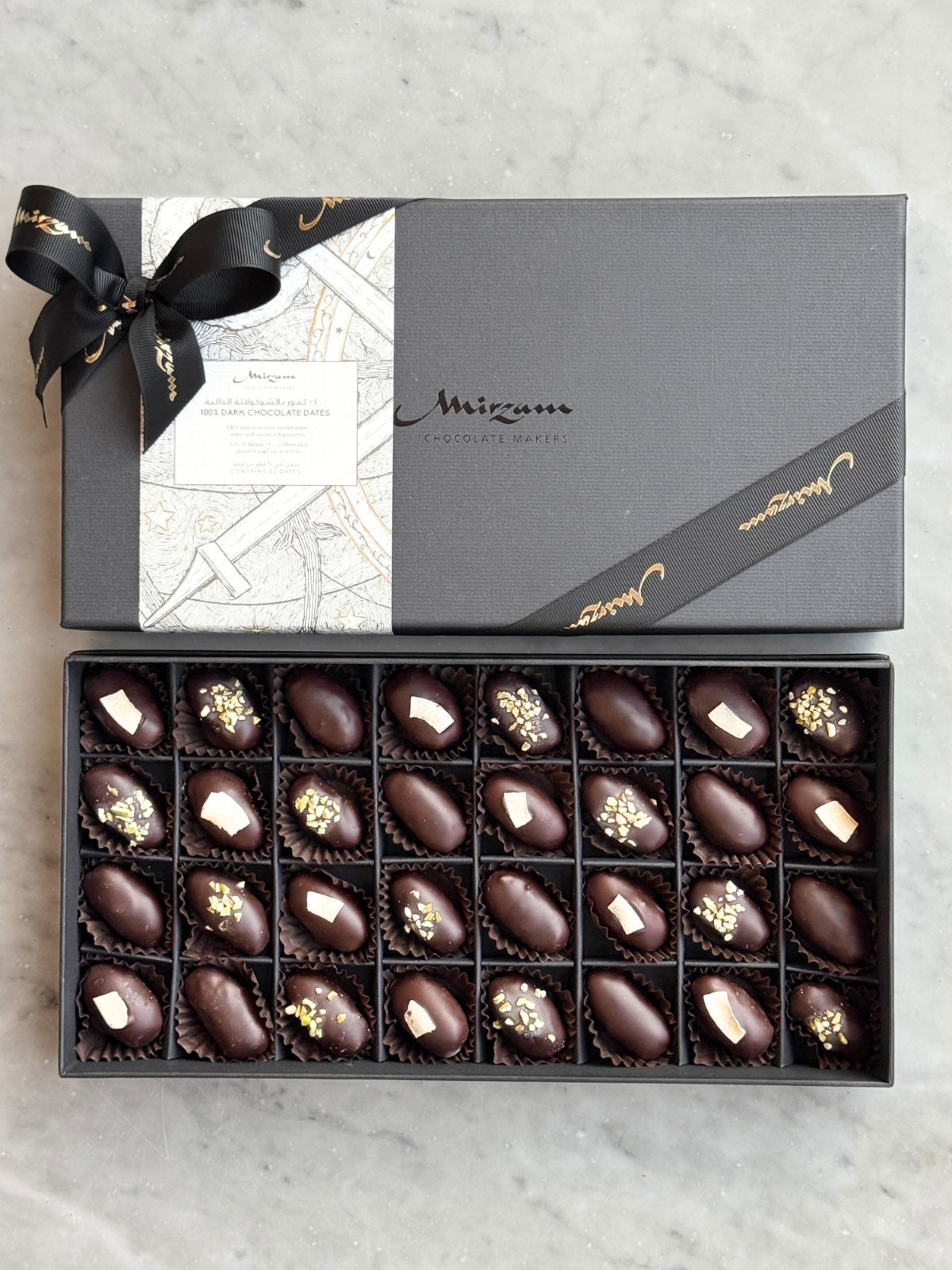 100% Dark Chocolate Dates