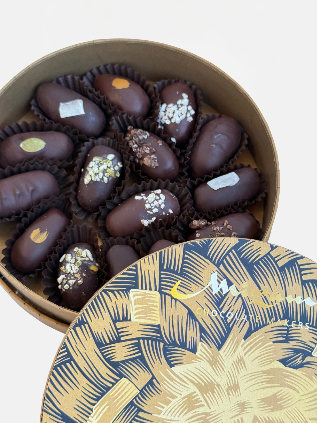 Dark Chocolate Dates Safeefa - Box of 15