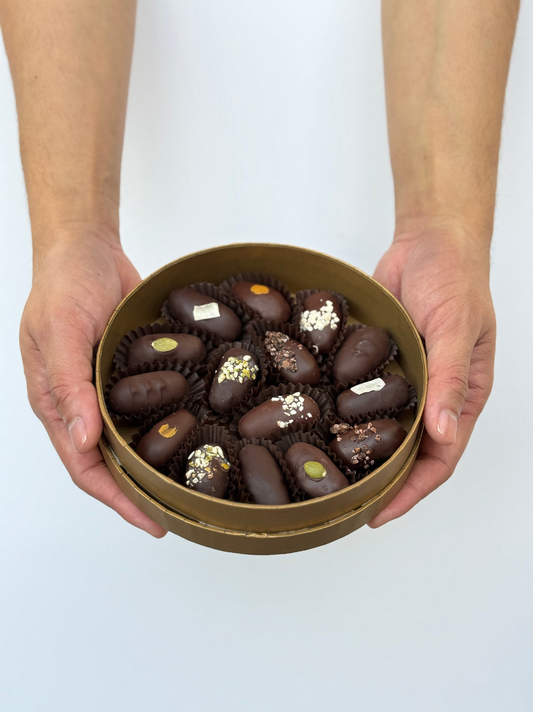 Dark Chocolate Dates Safeefa - Box of 15