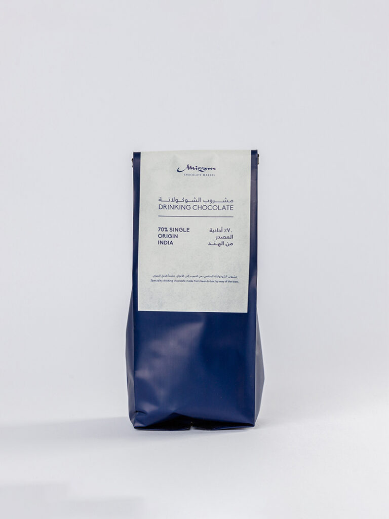 70% Single Origin India Dark Drinking Chocolate – Mirzam